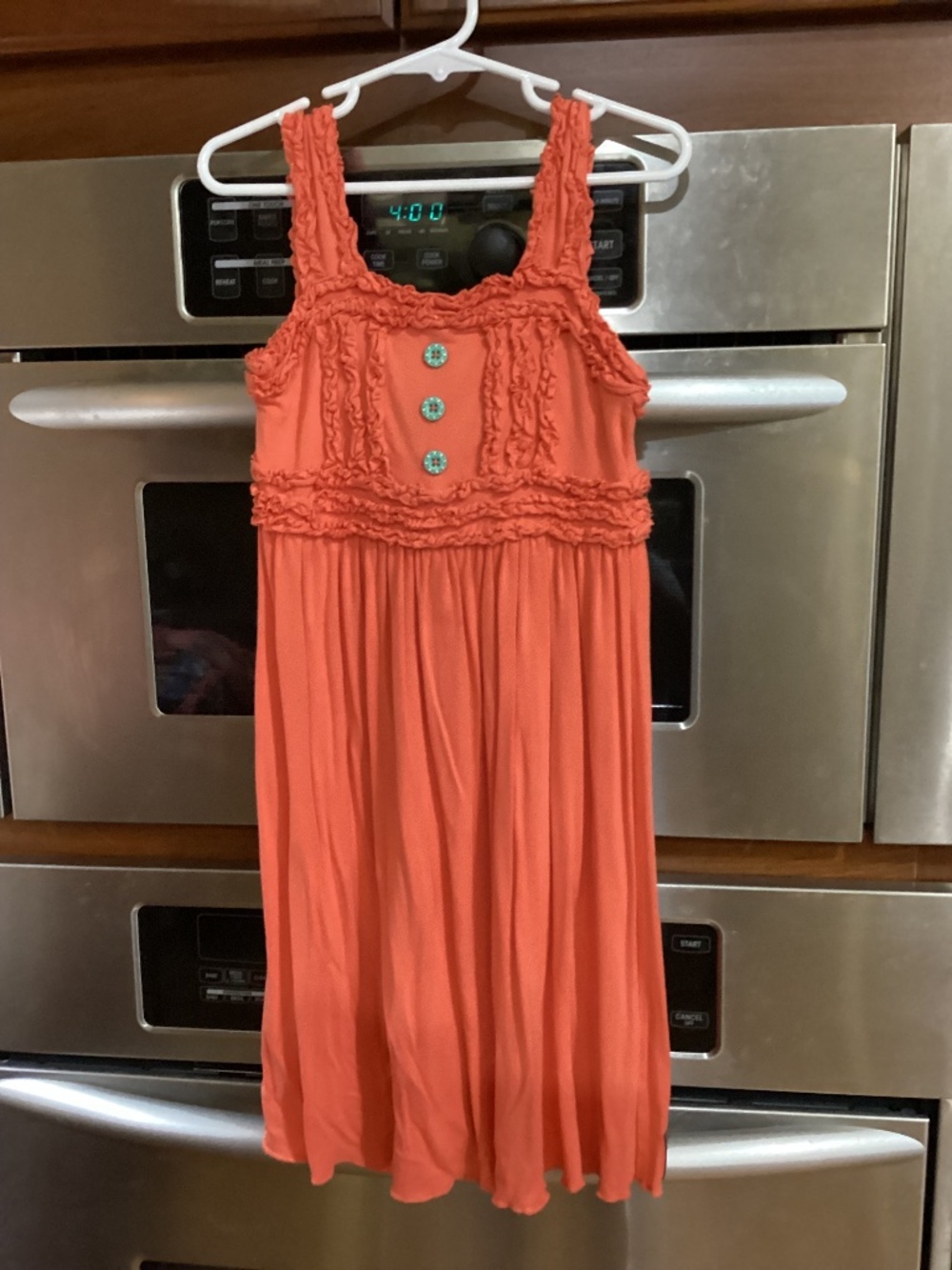 Matilda Jane Dress, Coral sleeveless